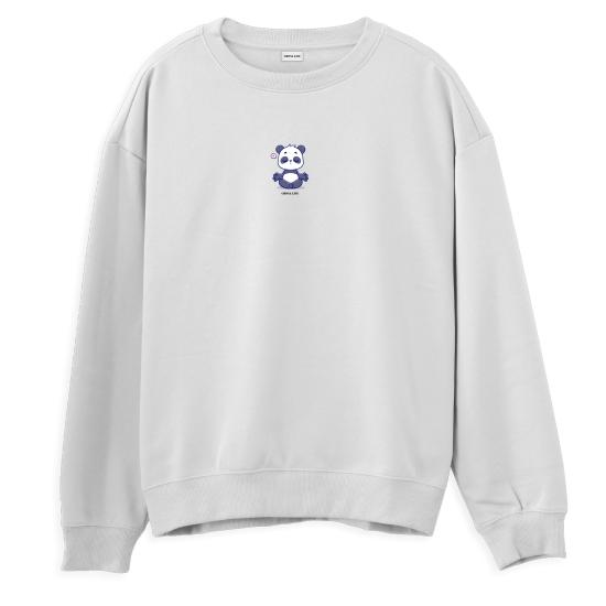 Meditation Regular Sweatshirt Beyaz