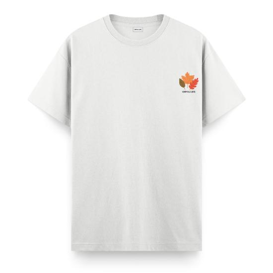 Autumun Regular T-shirt Beyaz