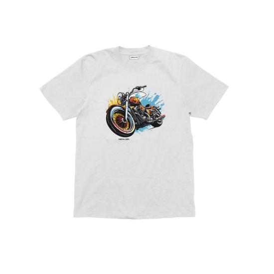 Bike Çocuk T-shirt Beyaz