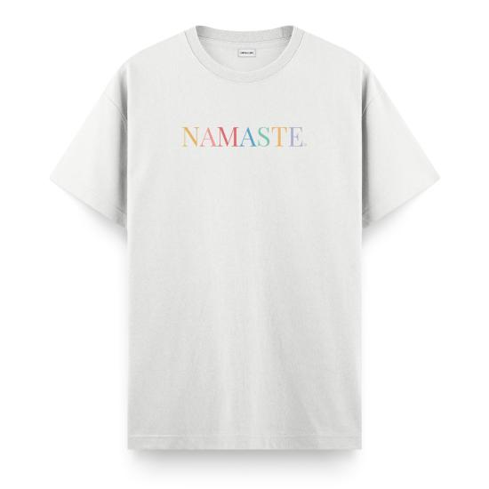 Namaste Regular T-shirt Beyaz