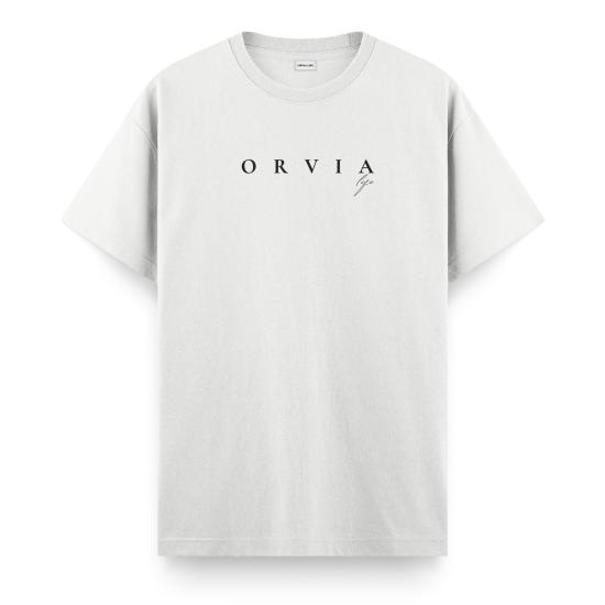 Orvialife Regular T-shirt Beyaz