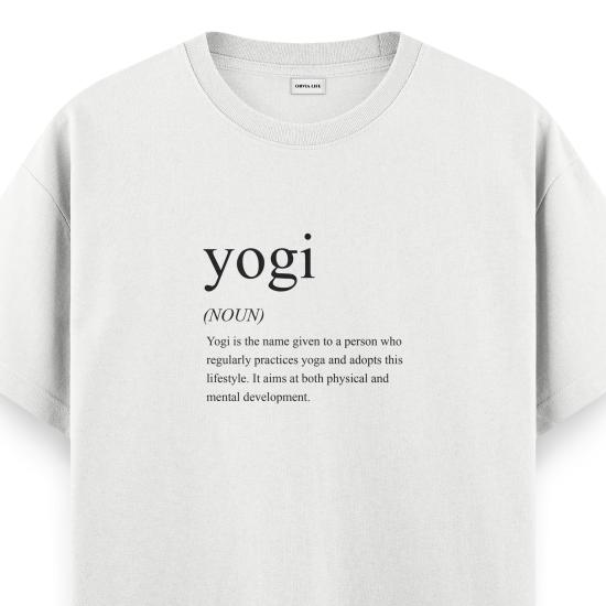 Yogi Regular T-shirt Beyaz