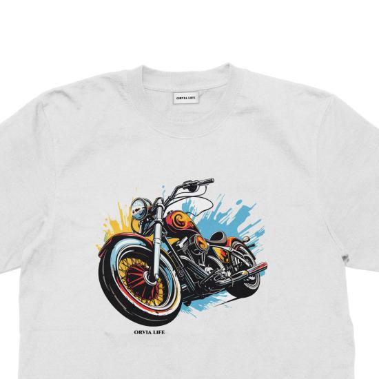 Bike Çocuk T-shirt Beyaz