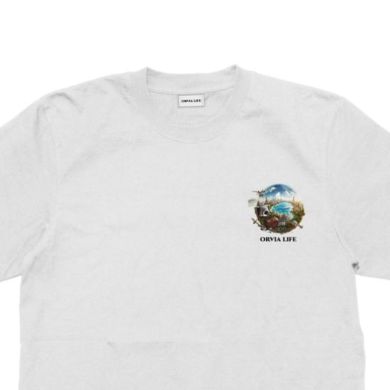 Travel Çocuk T-shirt Beyaz