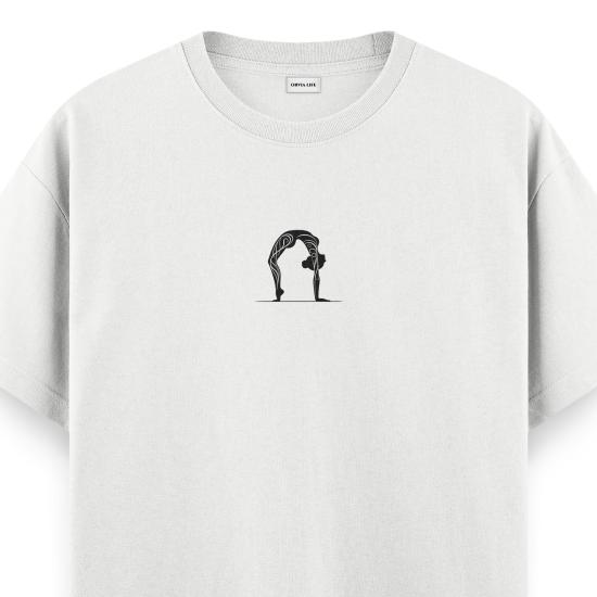 Chakrasana Regular T-shirt Beyaz