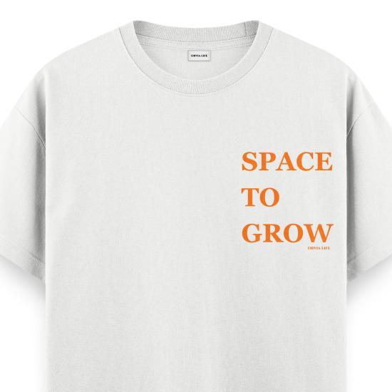 Space To Grow Regular T-shirt Beyaz