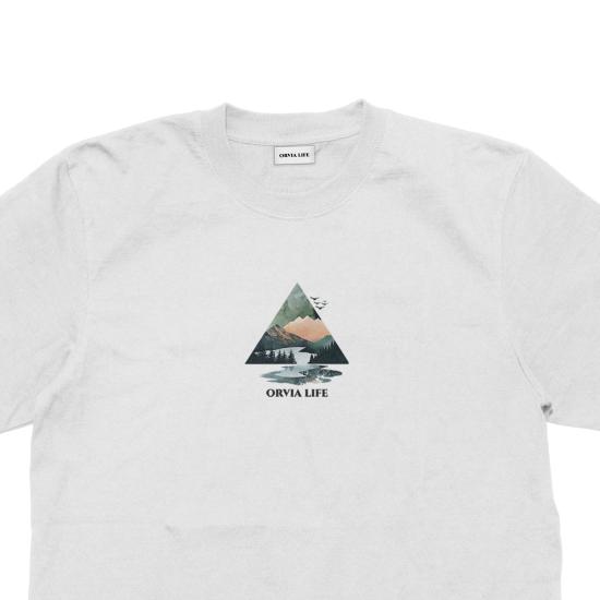 Mountain Çocuk T-shirt Beyaz