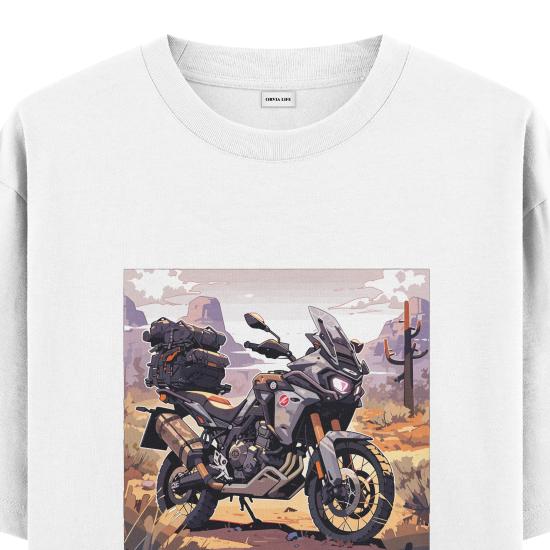 Adventure Sport Oversize T-shirt Beyaz