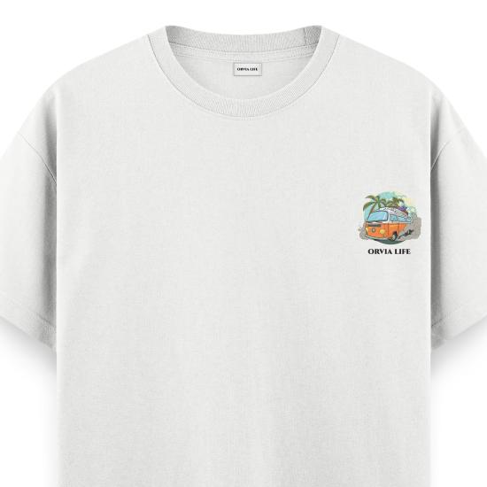 Caravan Regular T-shirt Beyaz