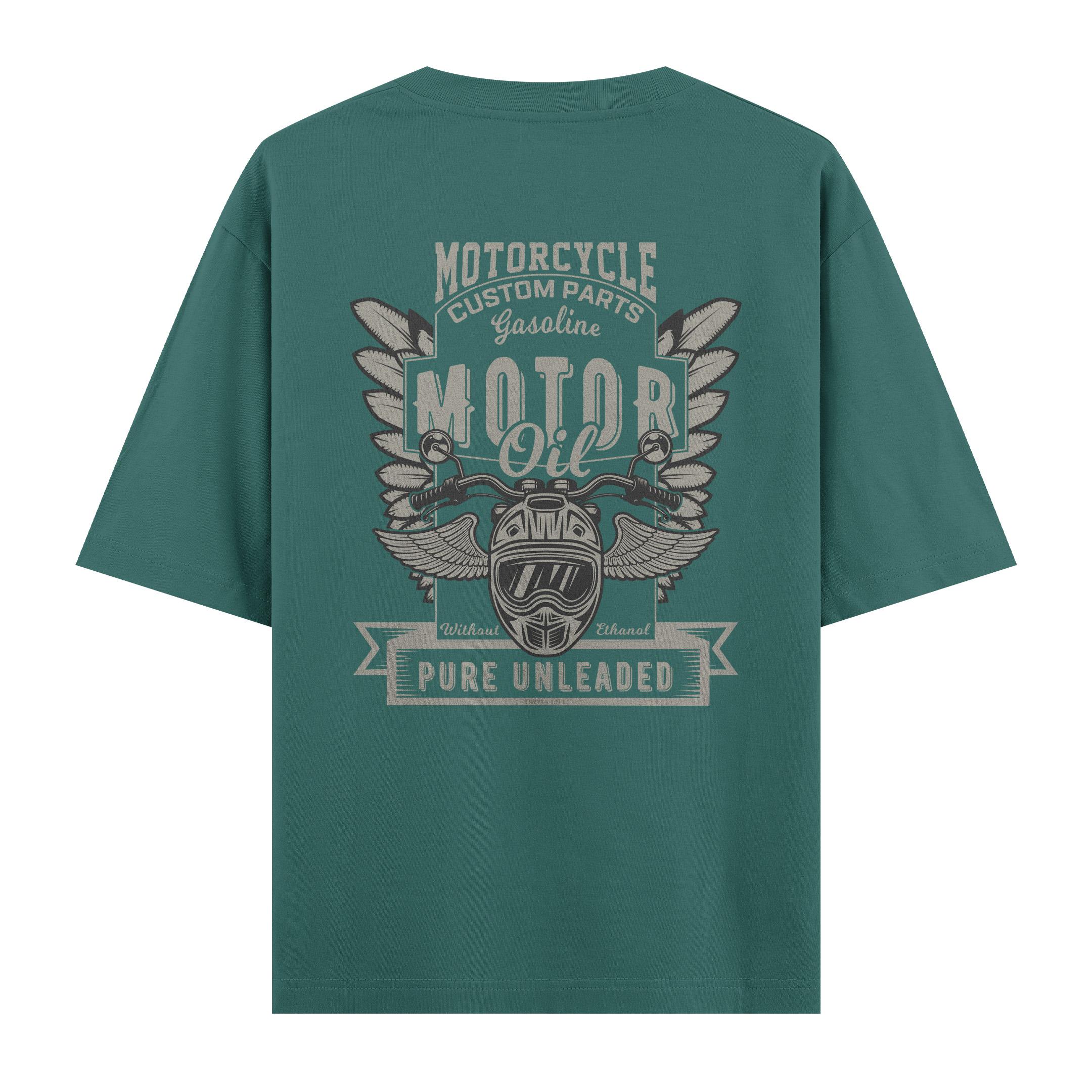 Motorcycle%20Custom%20Parts%20-%20Oversize%20T-shirt%20Yeşil