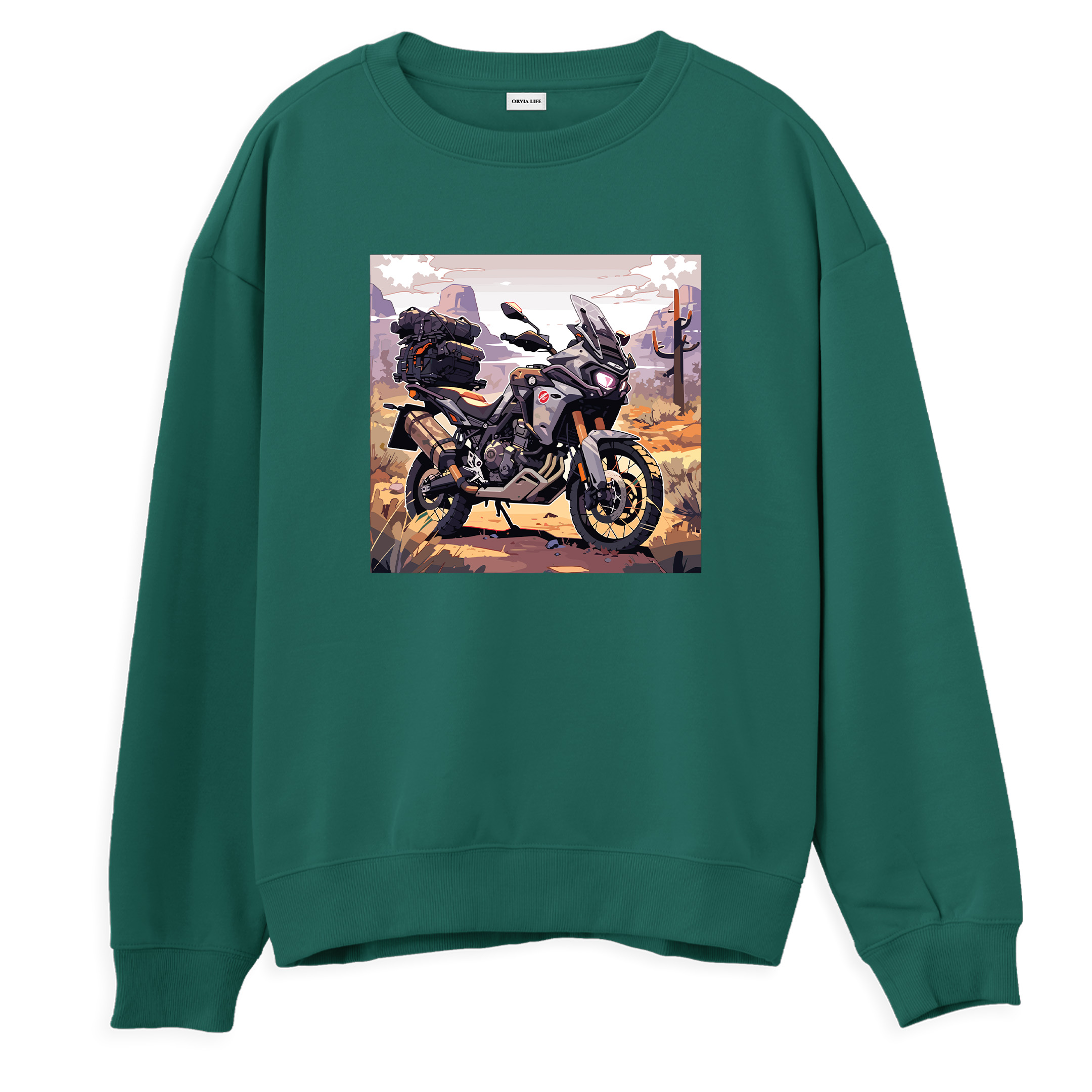 Adventure%20Sport%20-%20Regular%20Sweatshirt%20Yeşil