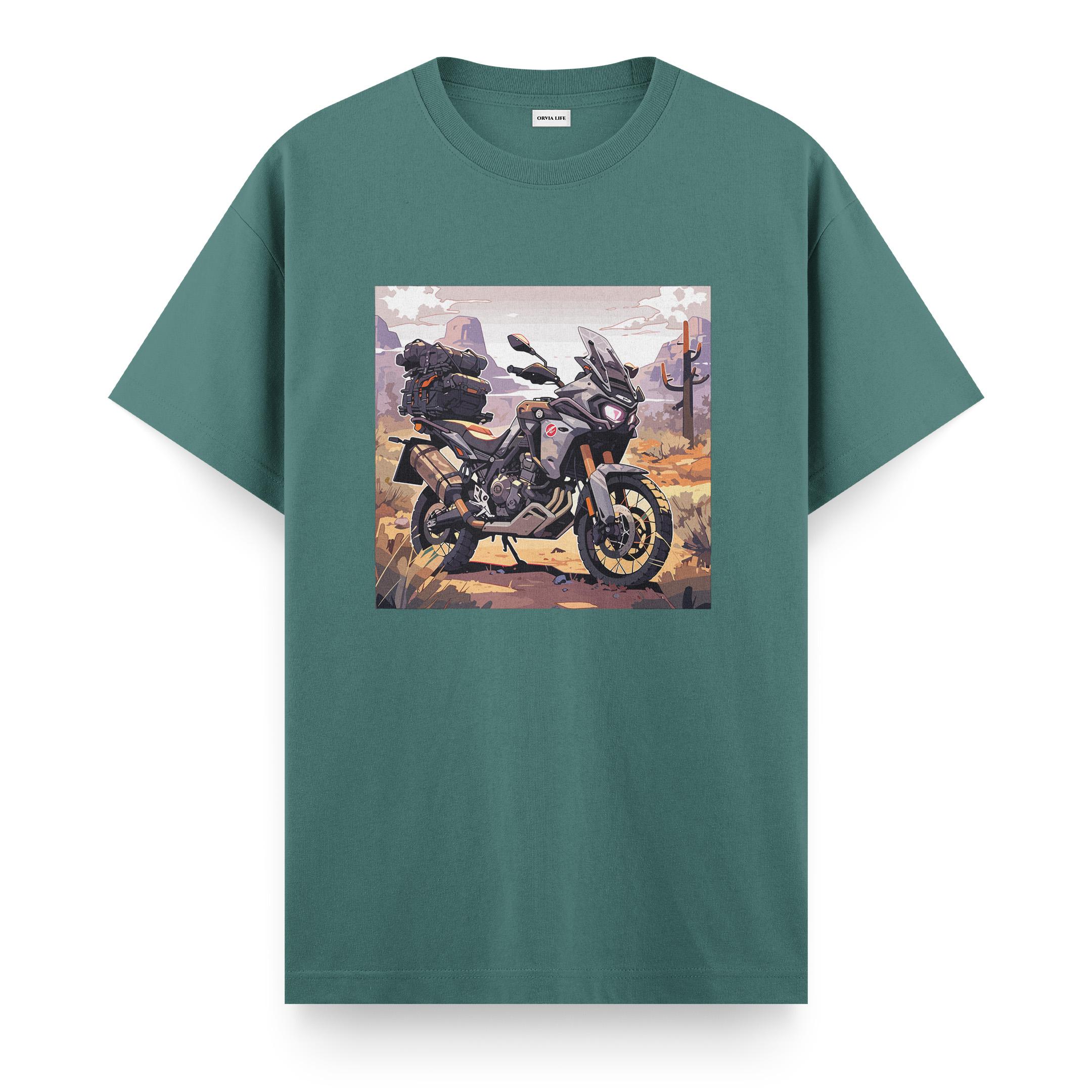 Adventure%20Sport%20-%20Regular%20T-shirt%20Yeşil