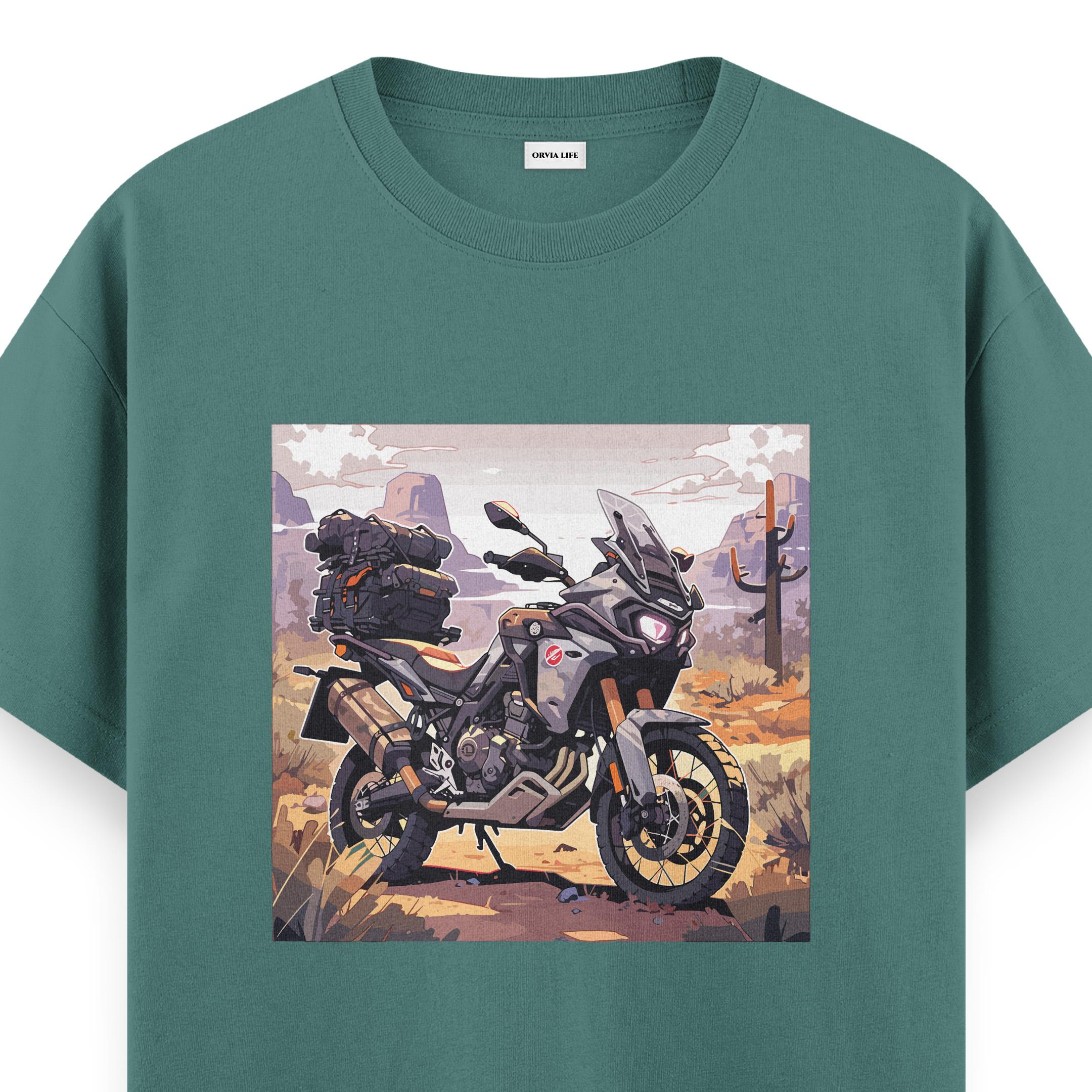 Adventure%20Sport%20-%20Regular%20T-shirt%20Yeşil