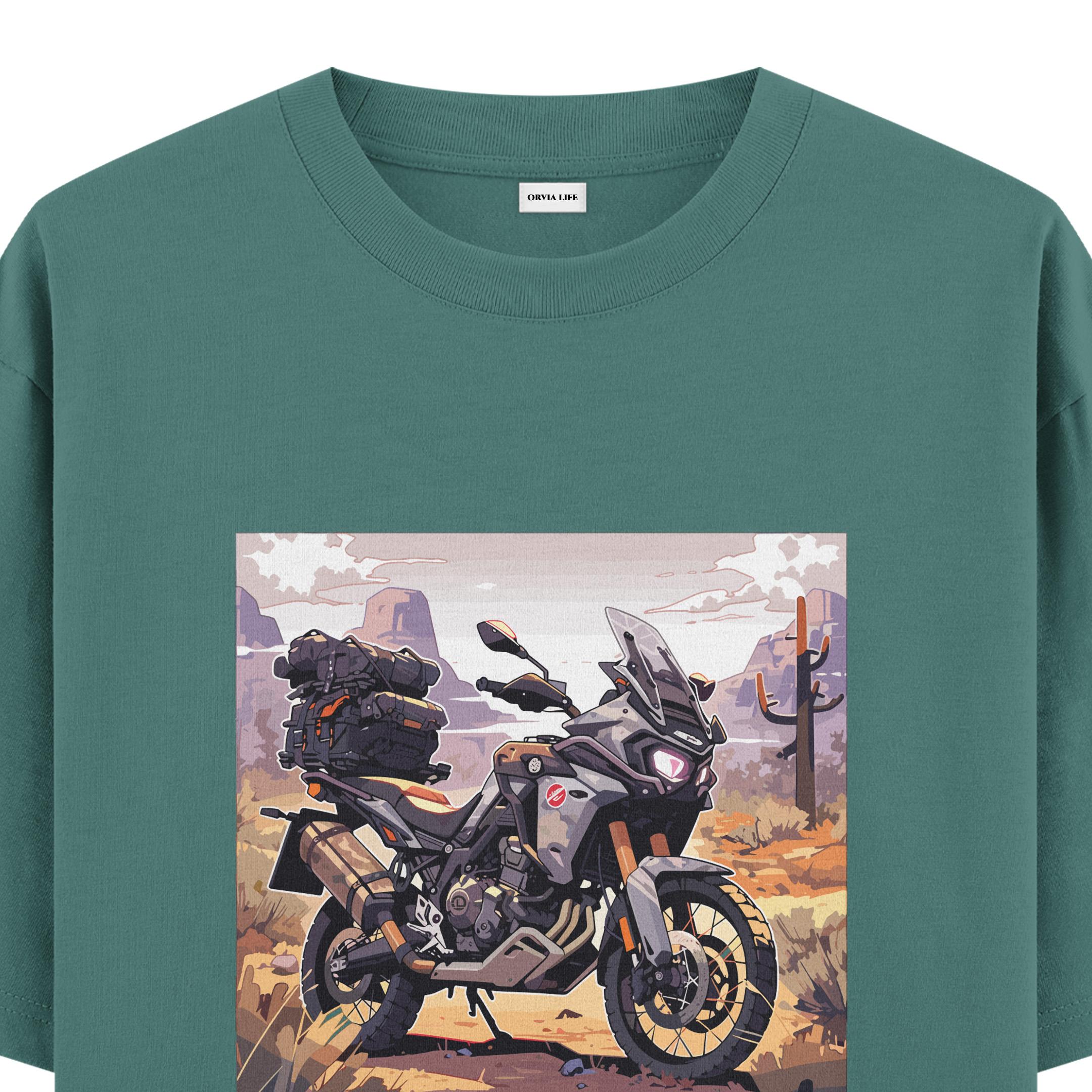 Adventure%20Sport%20-%20Oversize%20T-shirt%20Yeşil