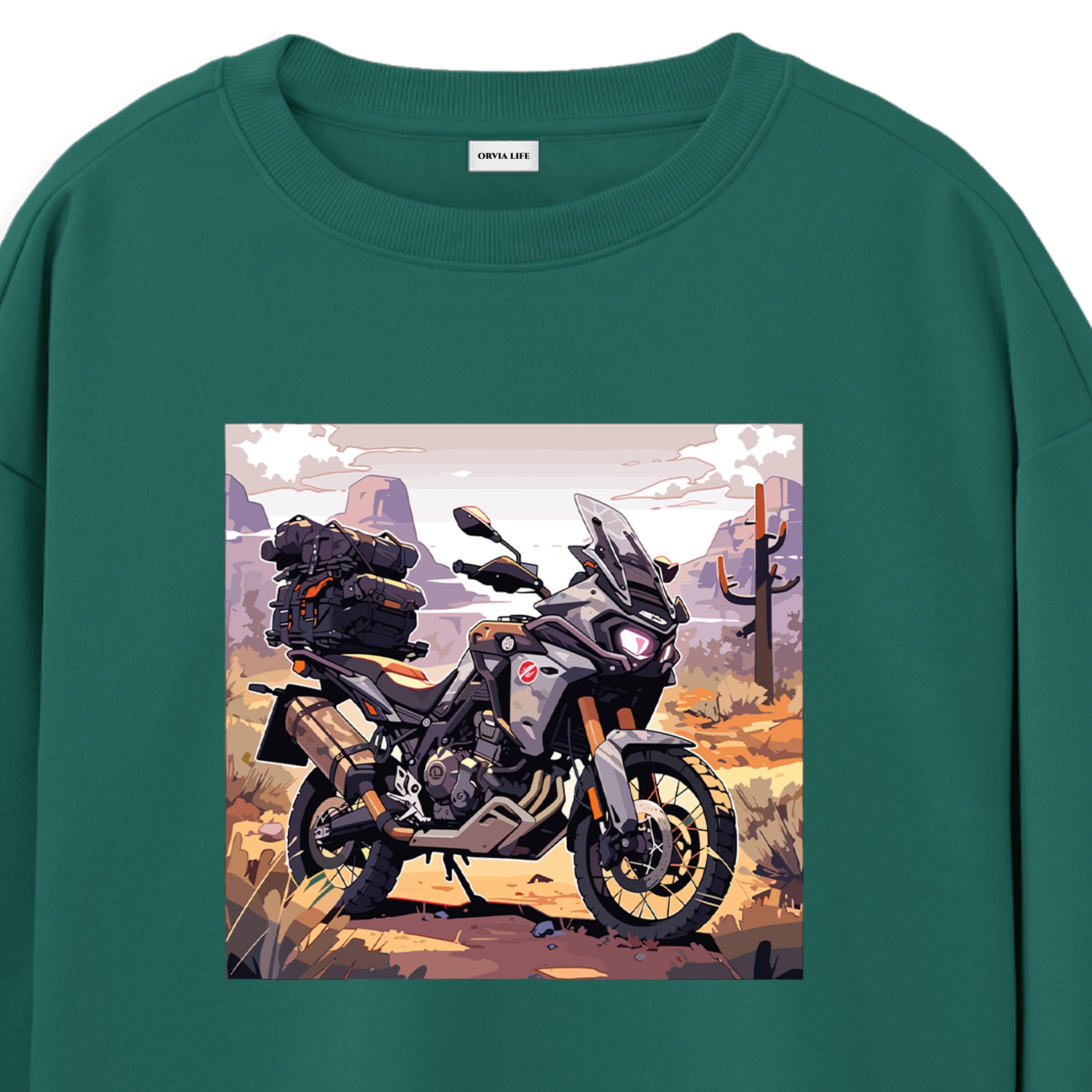 Adventure%20Sport%20-%20Regular%20Sweatshirt%20Yeşil