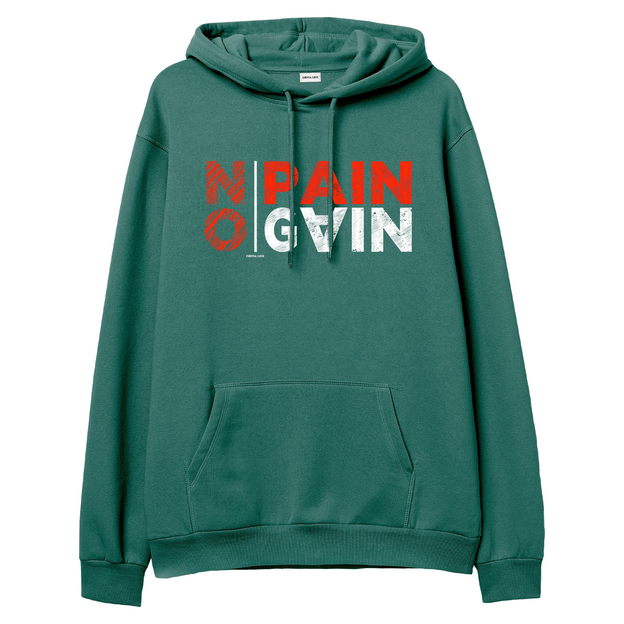 No%20Pain%20No%20Gain%20-%20Hoodie%20Yeşil