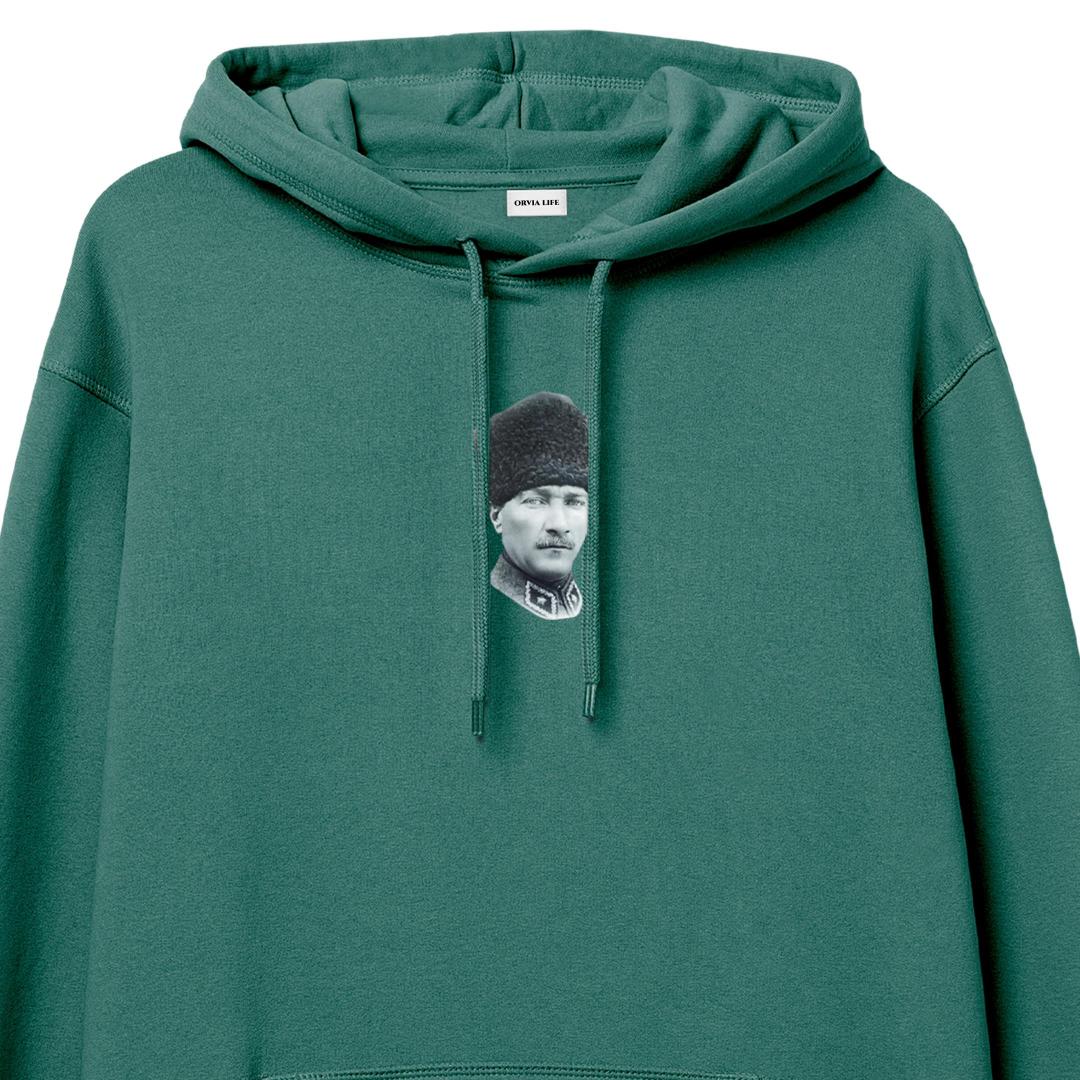 ATATÜRK%20-%20Hoodie%20Yeşil