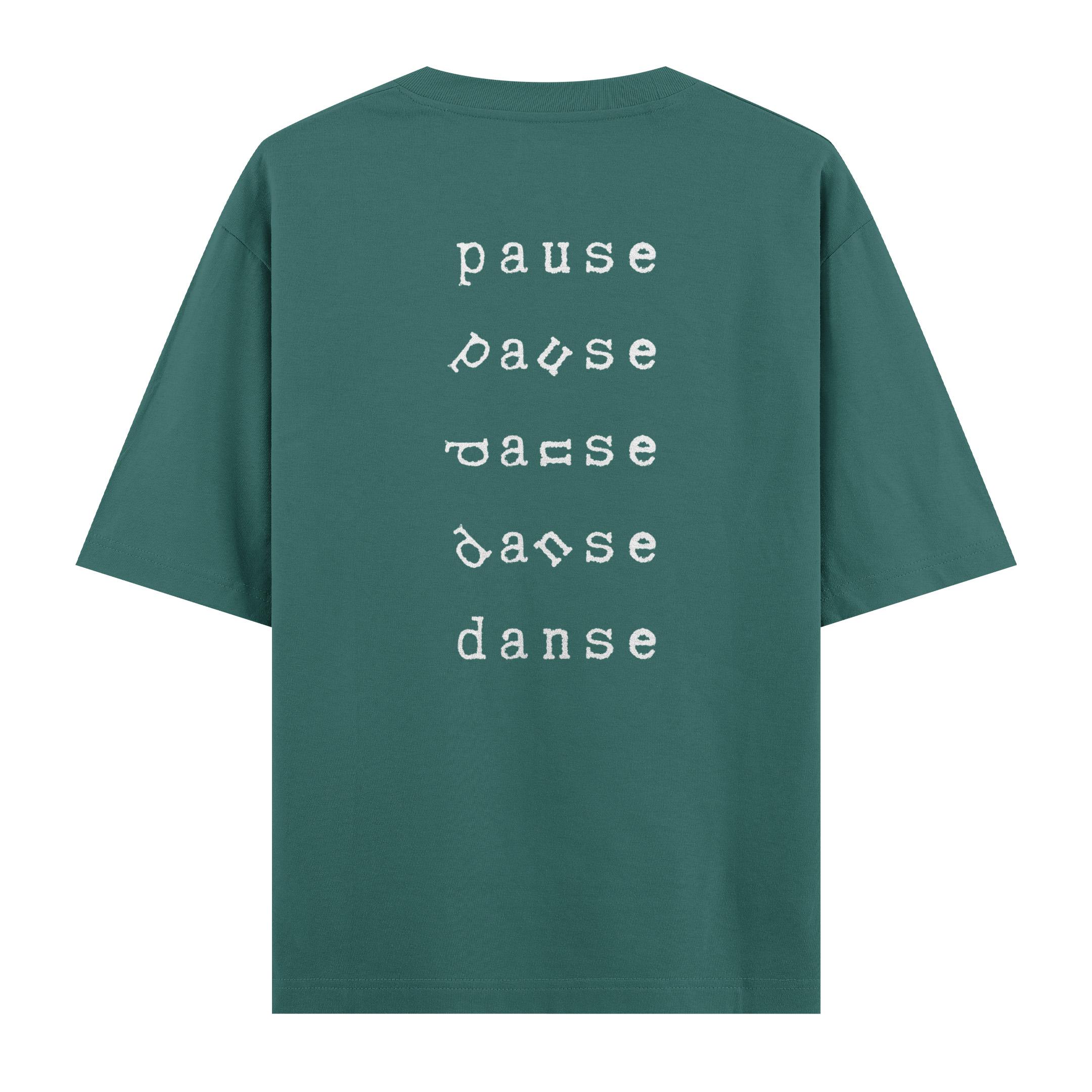 Danse%20-%20Oversize%20T-shirt%20Yeşil