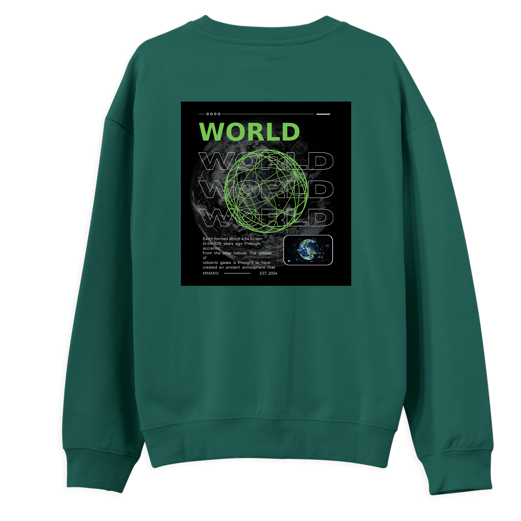 World%20-%20Regular%20Sweatshirt%20Yeşil