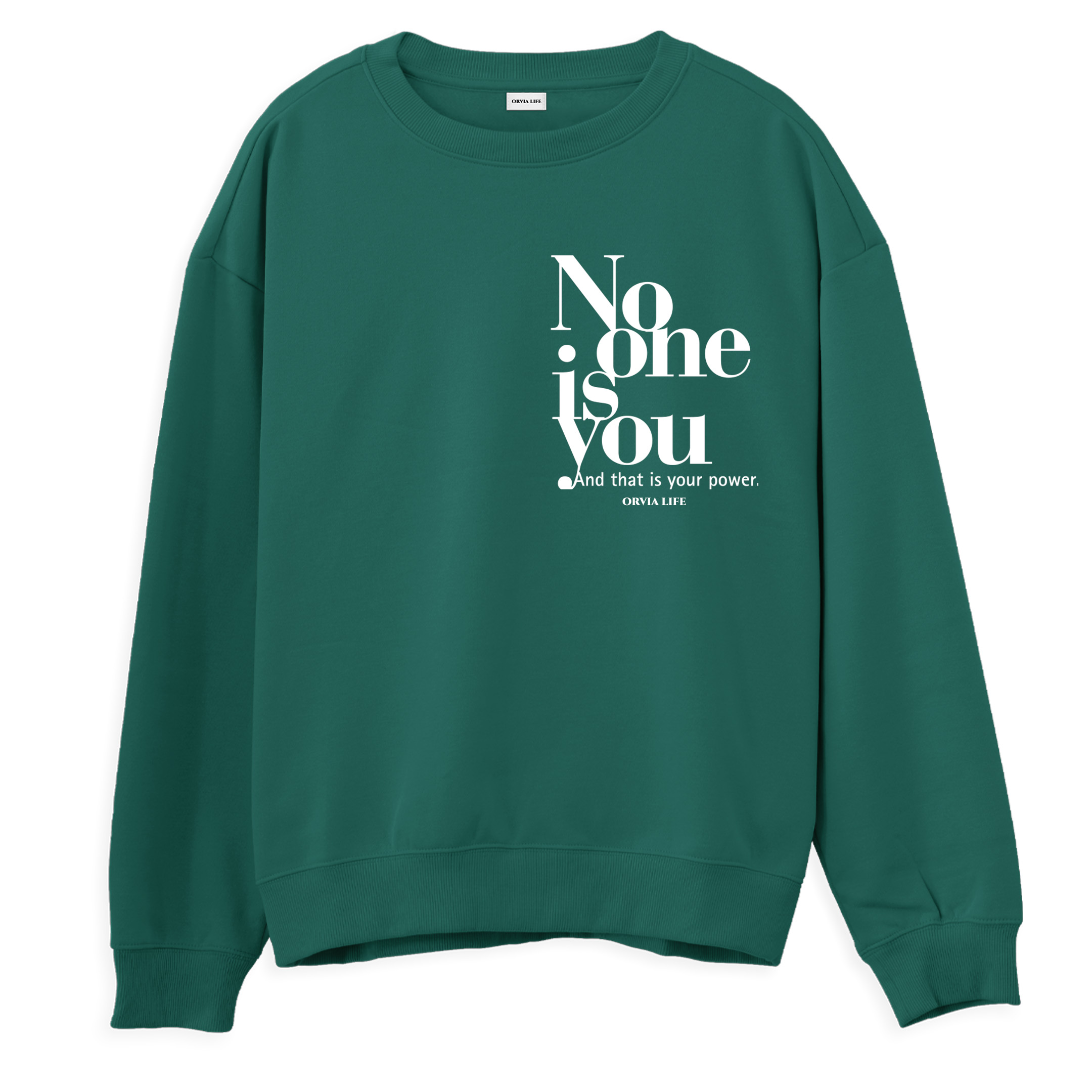 No%20One%20Is%20You%20-%20Regular%20Sweatshirt%20Yeşil