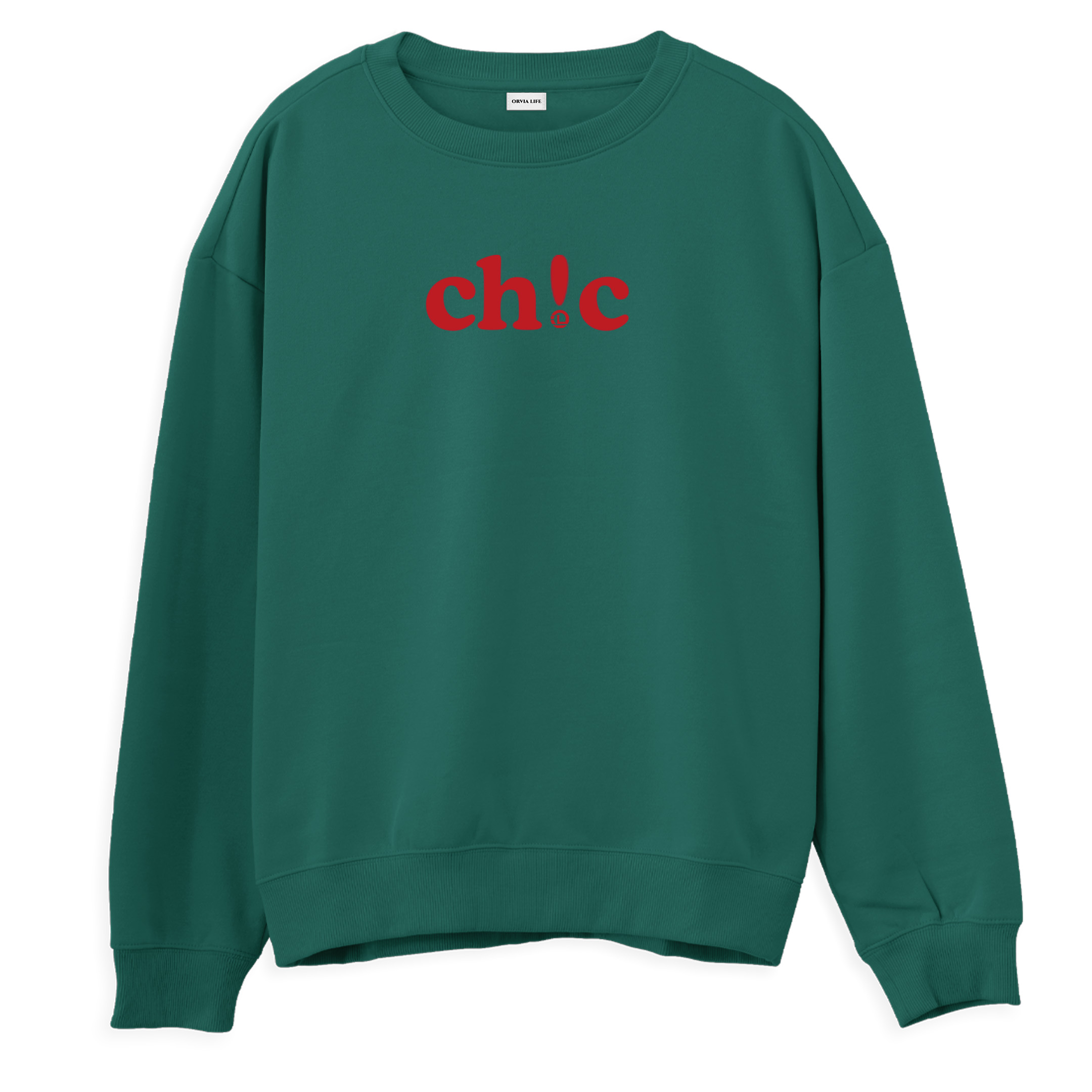 Ch!c%20-%20Regular%20Sweatshirt%20Yeşil