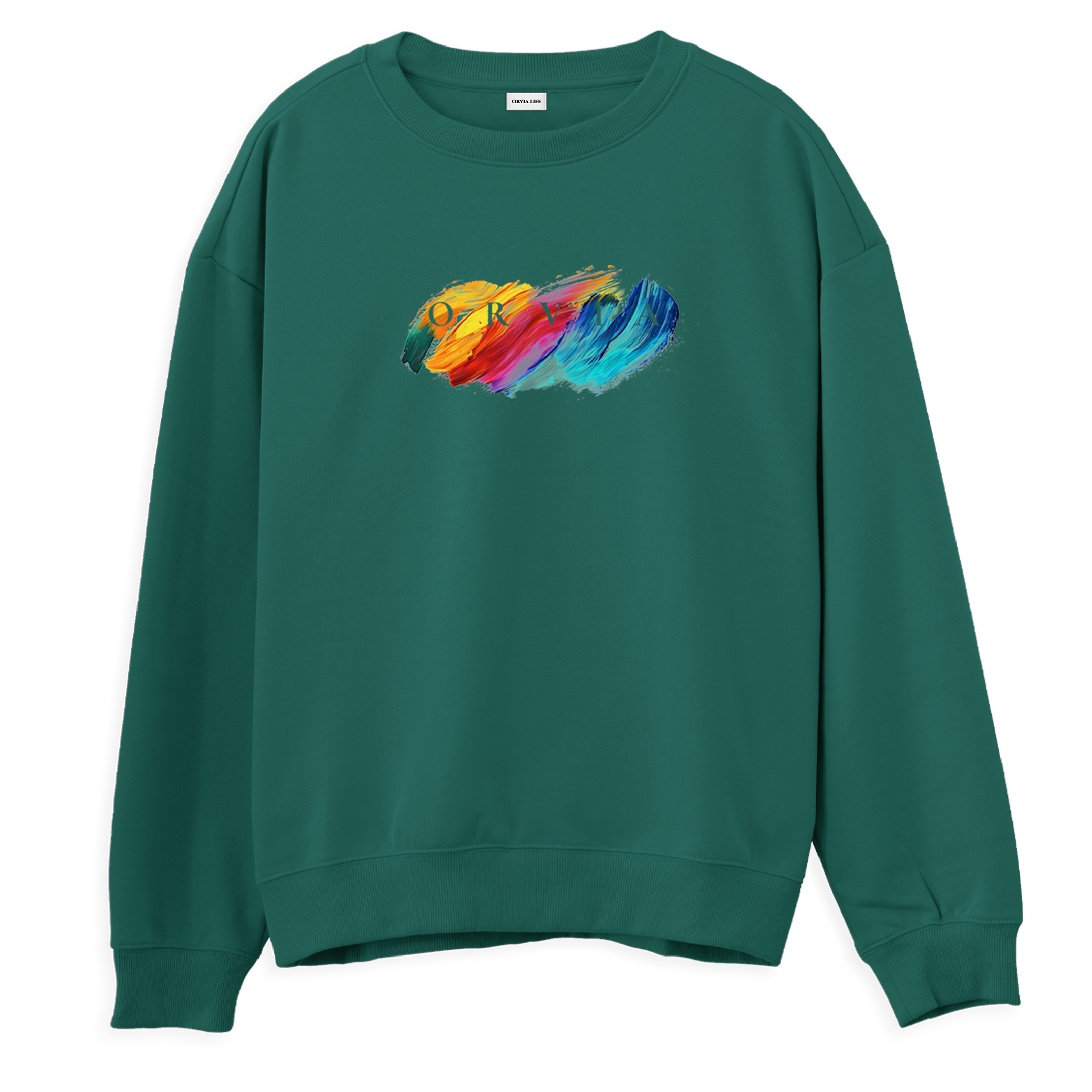 Stroke%20-%20Regular%20Sweatshirt%20Yeşil