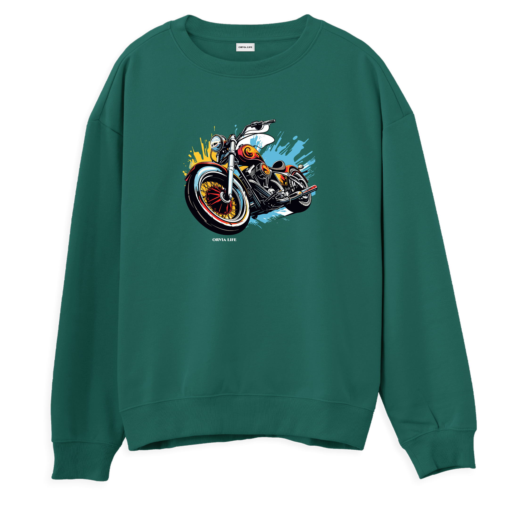 Bike%20-%20Regular%20Sweatshirt%20Yeşil