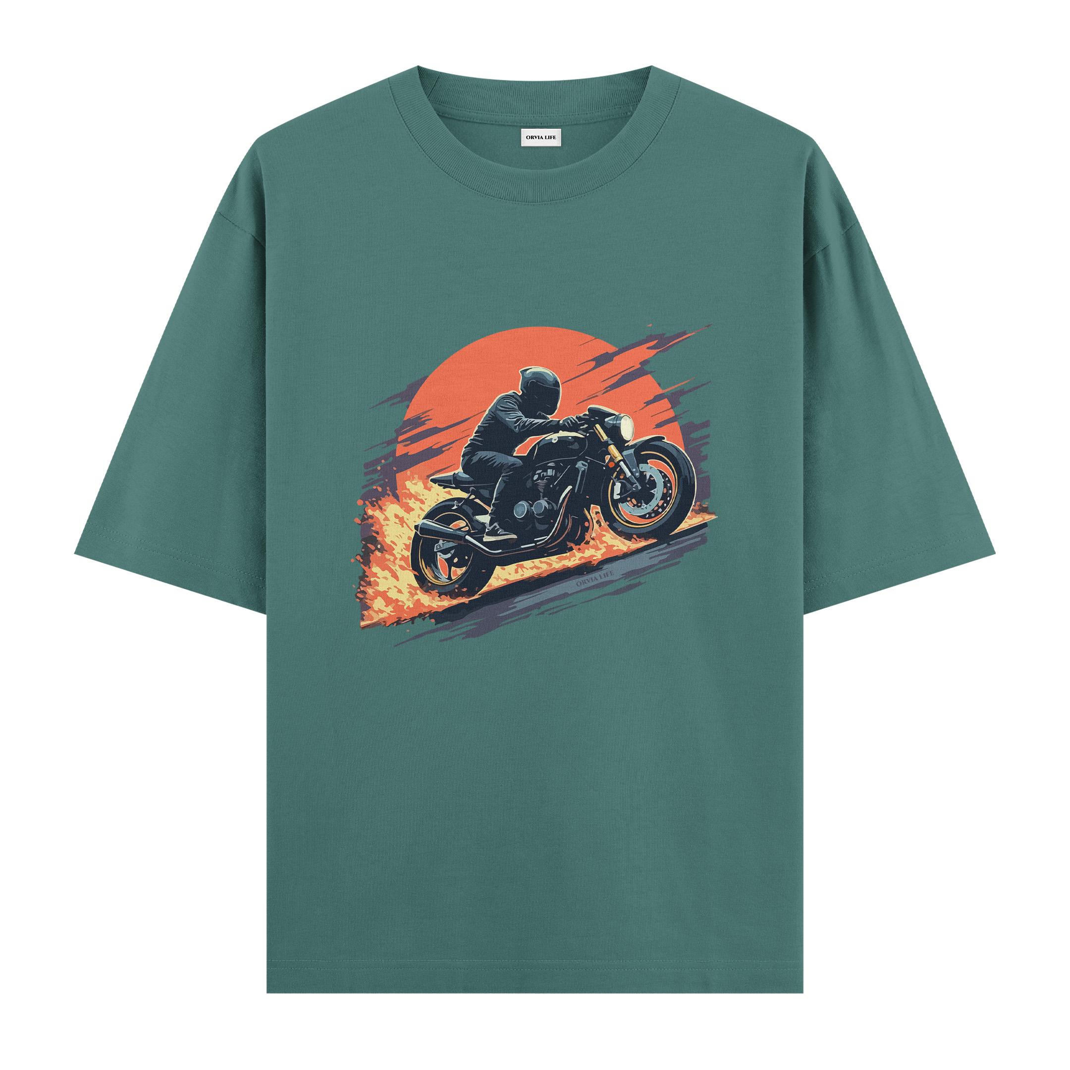 Black%20Riders%20-%20Oversize%20T-shirt%20Yeşil