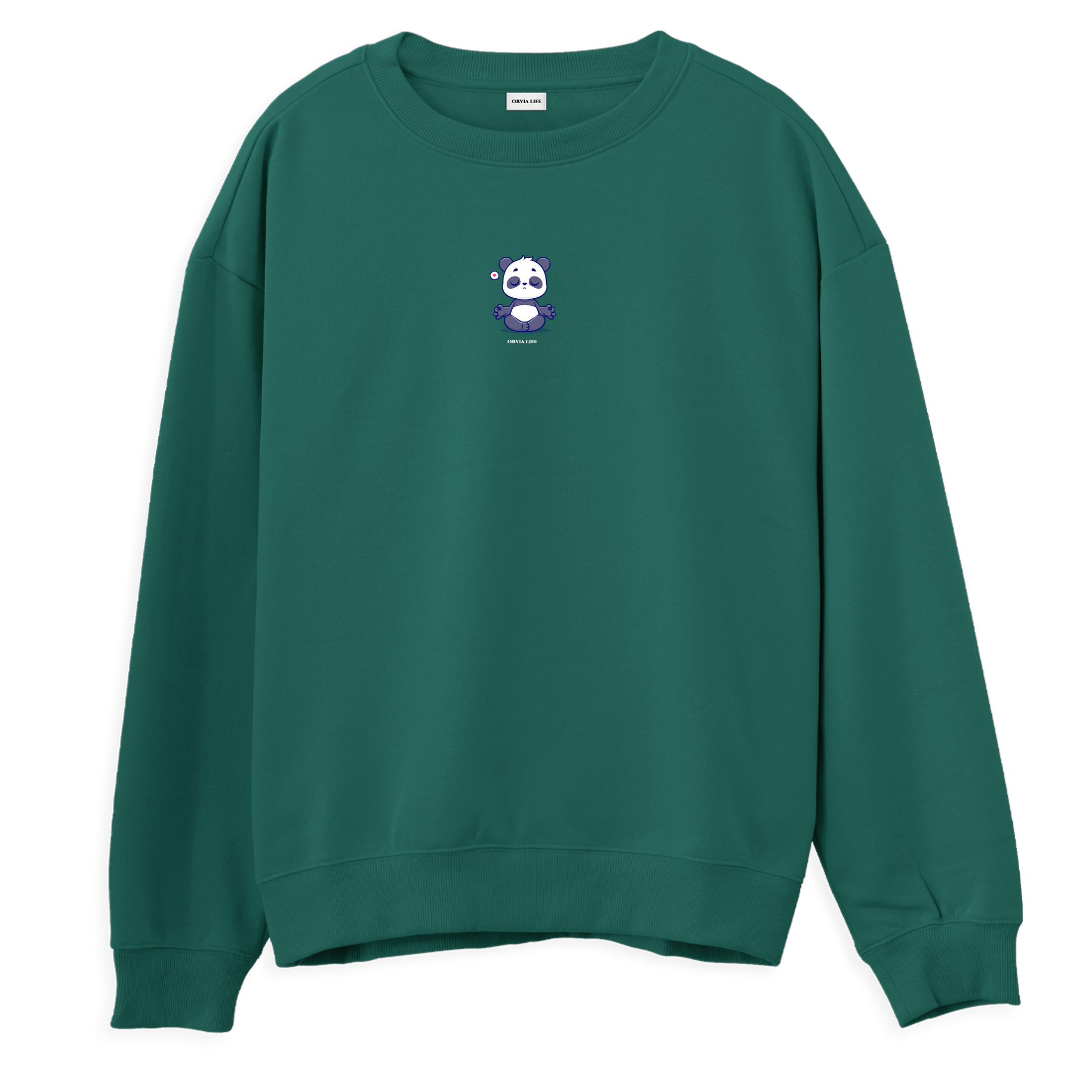 Meditation%20-%20Regular%20Sweatshirt%20Yeşil