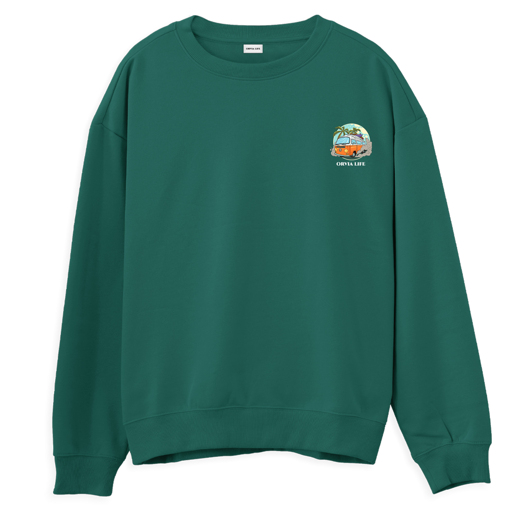 Caravan%20-%20Regular%20Sweatshirt%20Yeşil