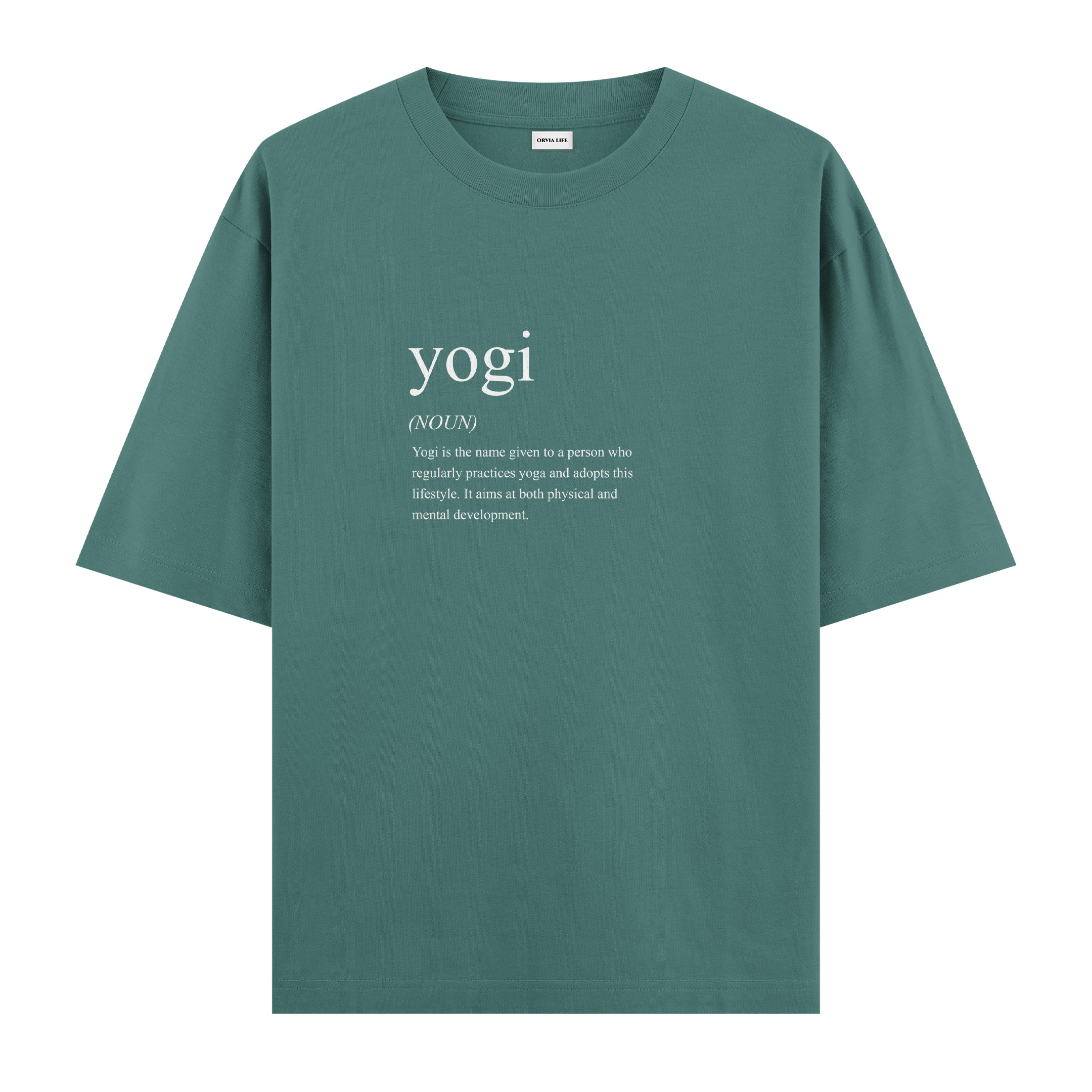 Yogi%20-%20Oversize%20T-shirt%20Yeşil