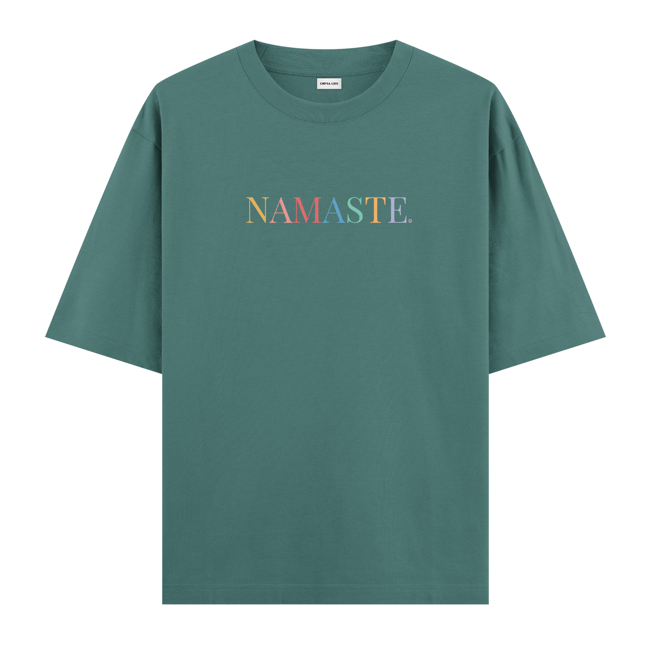 Namaste%20-%20Oversize%20T-shirt%20Yeşil