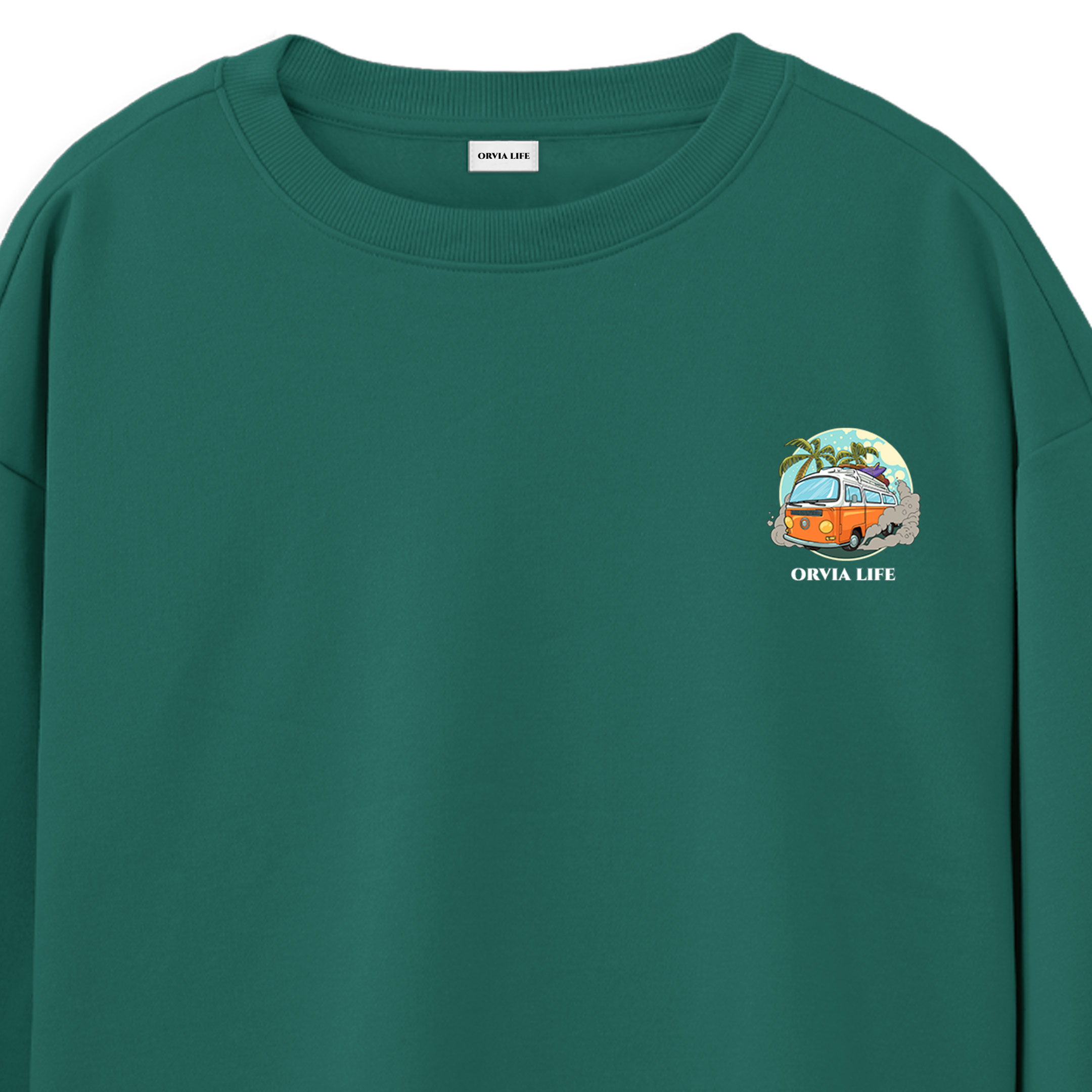 Caravan%20-%20Regular%20Sweatshirt%20Yeşil