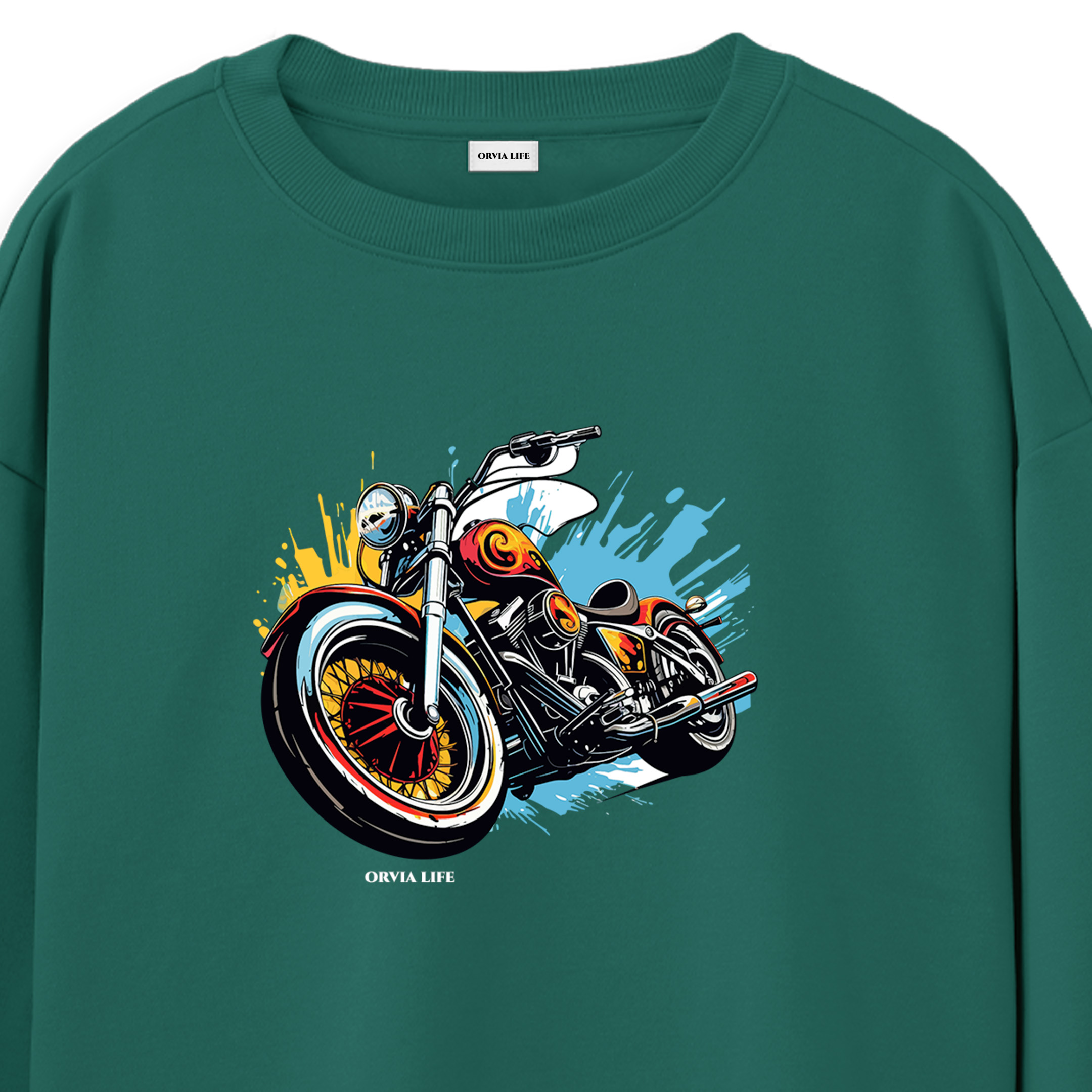 Bike%20-%20Regular%20Sweatshirt%20Yeşil