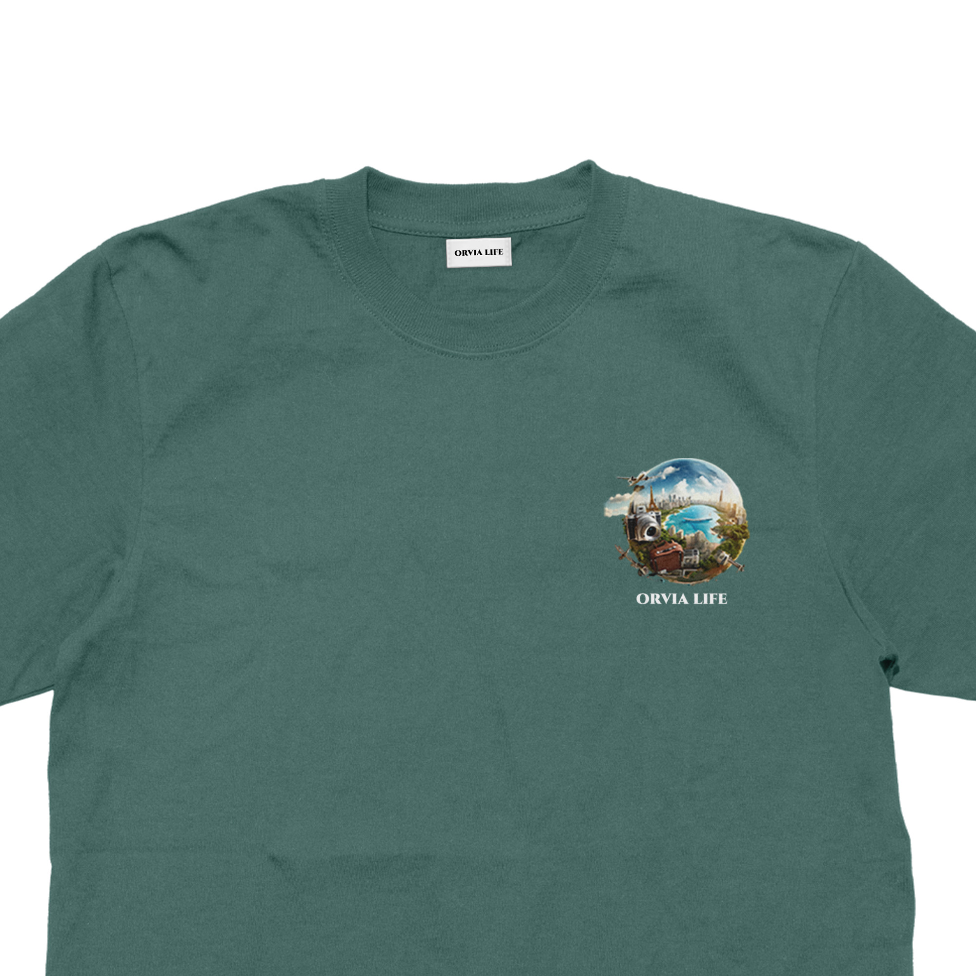 Travel%20-%20Çocuk%20T-shirt%20Yeşil