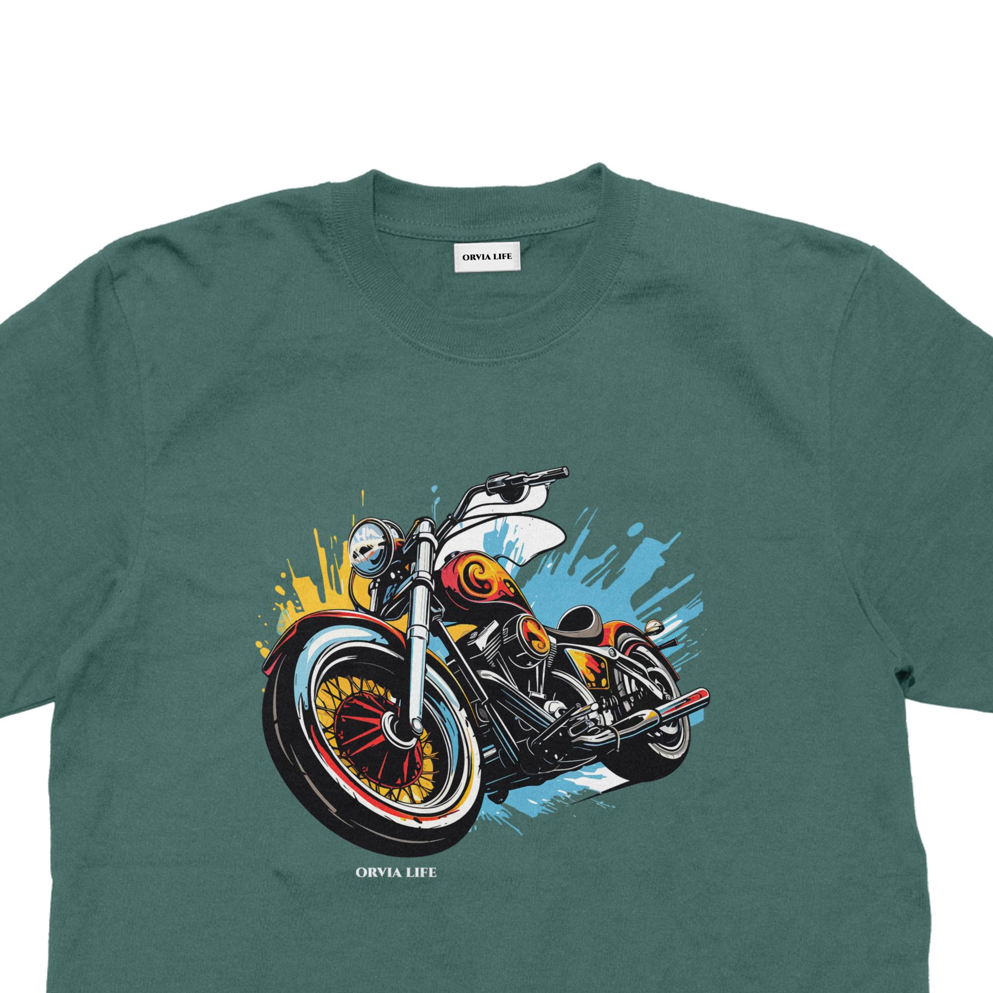 Bike%20-%20Çocuk%20T-shirt%20Yeşil