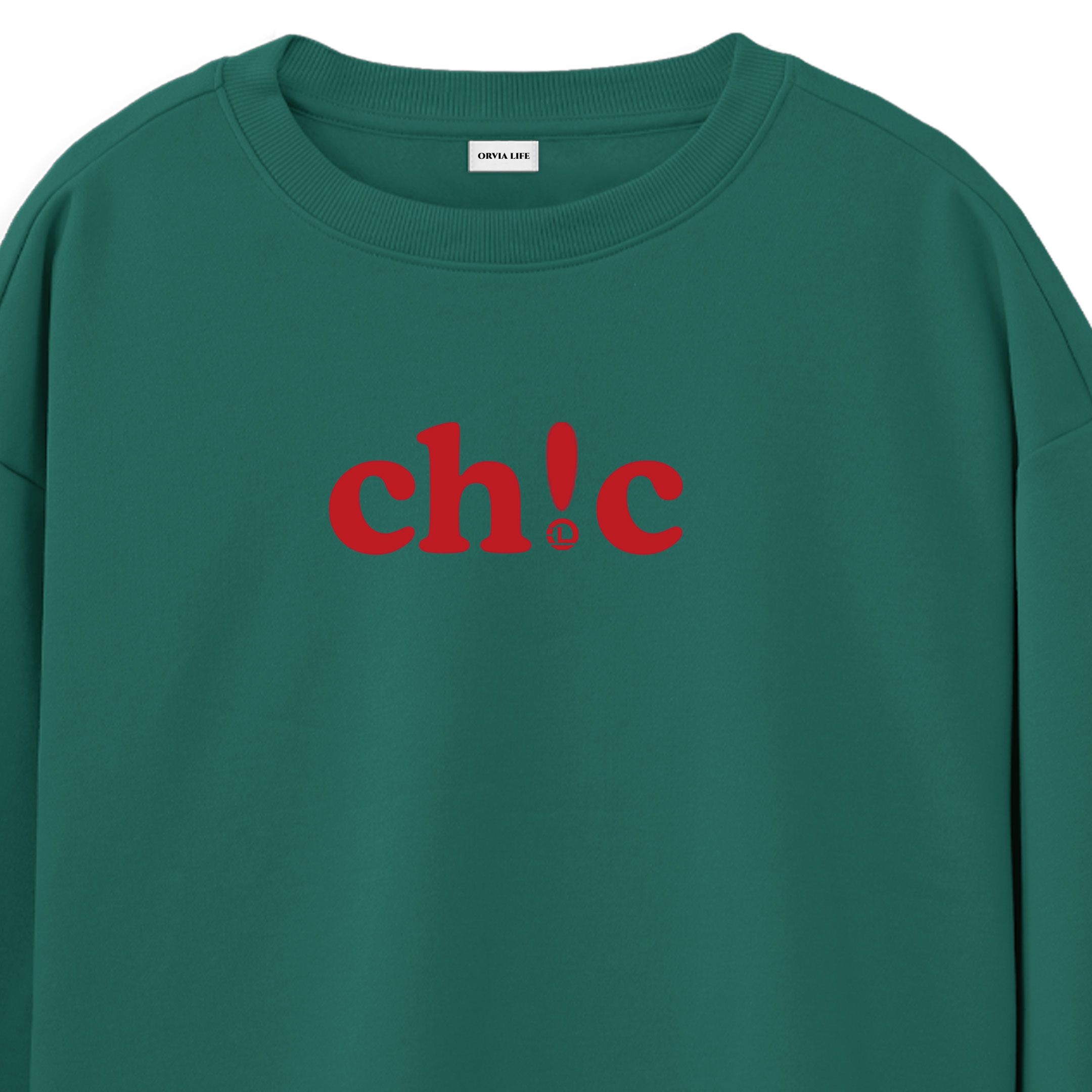 Ch!c%20-%20Regular%20Sweatshirt%20Yeşil