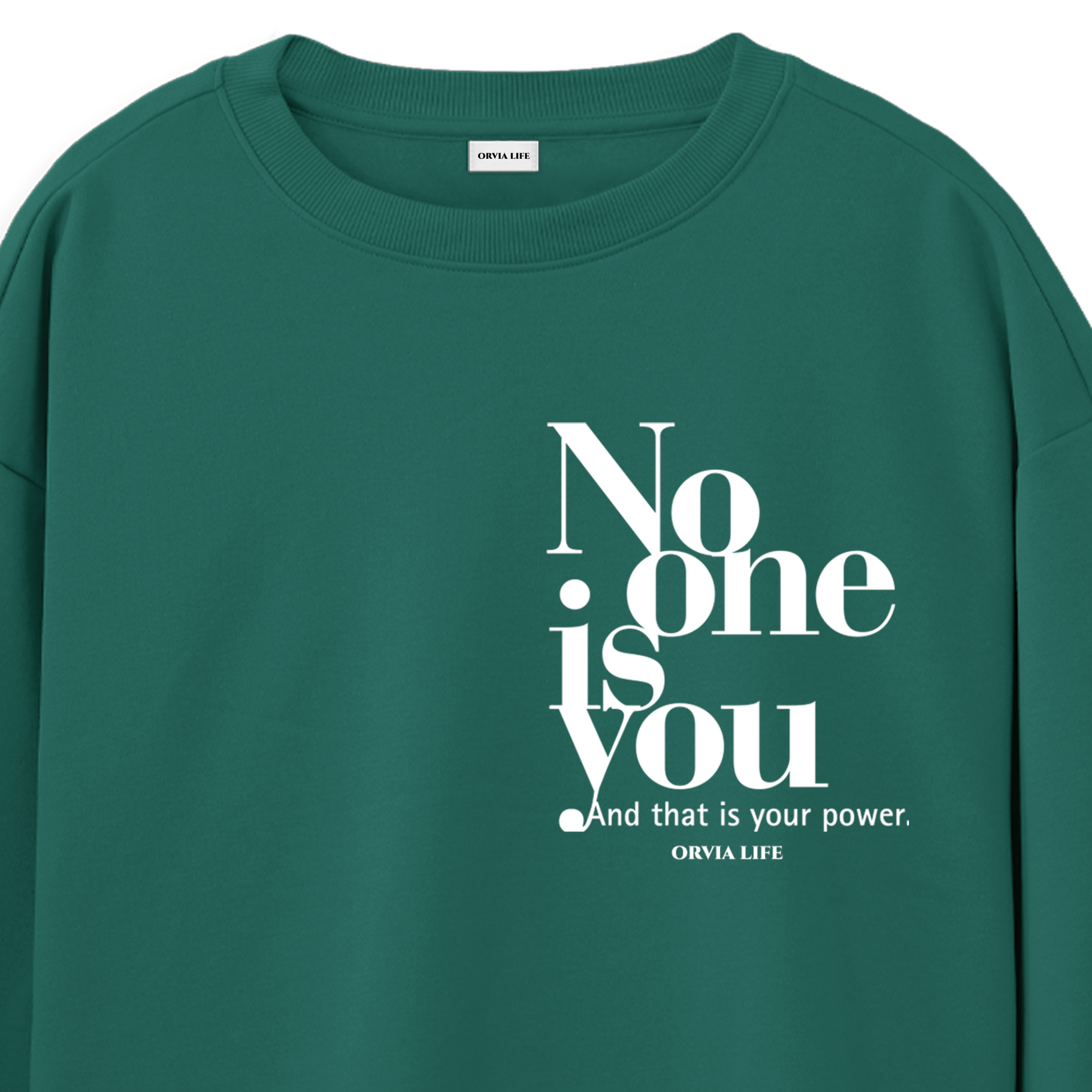 No%20One%20Is%20You%20-%20Regular%20Sweatshirt%20Yeşil