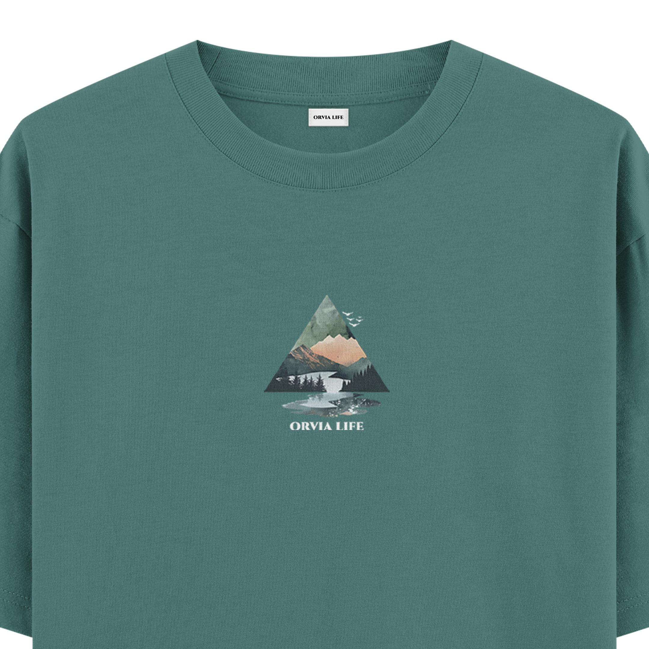 Mountain%20-%20Oversize%20T-shirt%20Yeşil