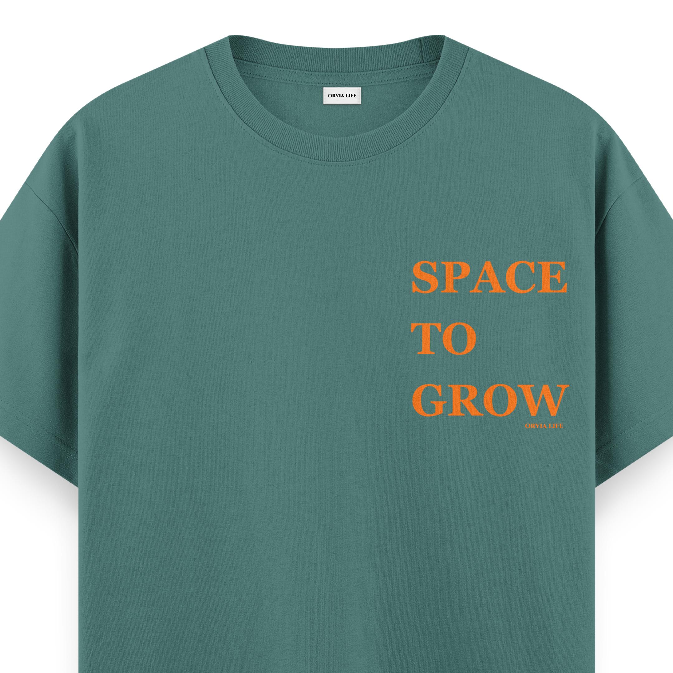 Space%20To%20Grow%20-%20Regular%20T-shirt%20Yeşil