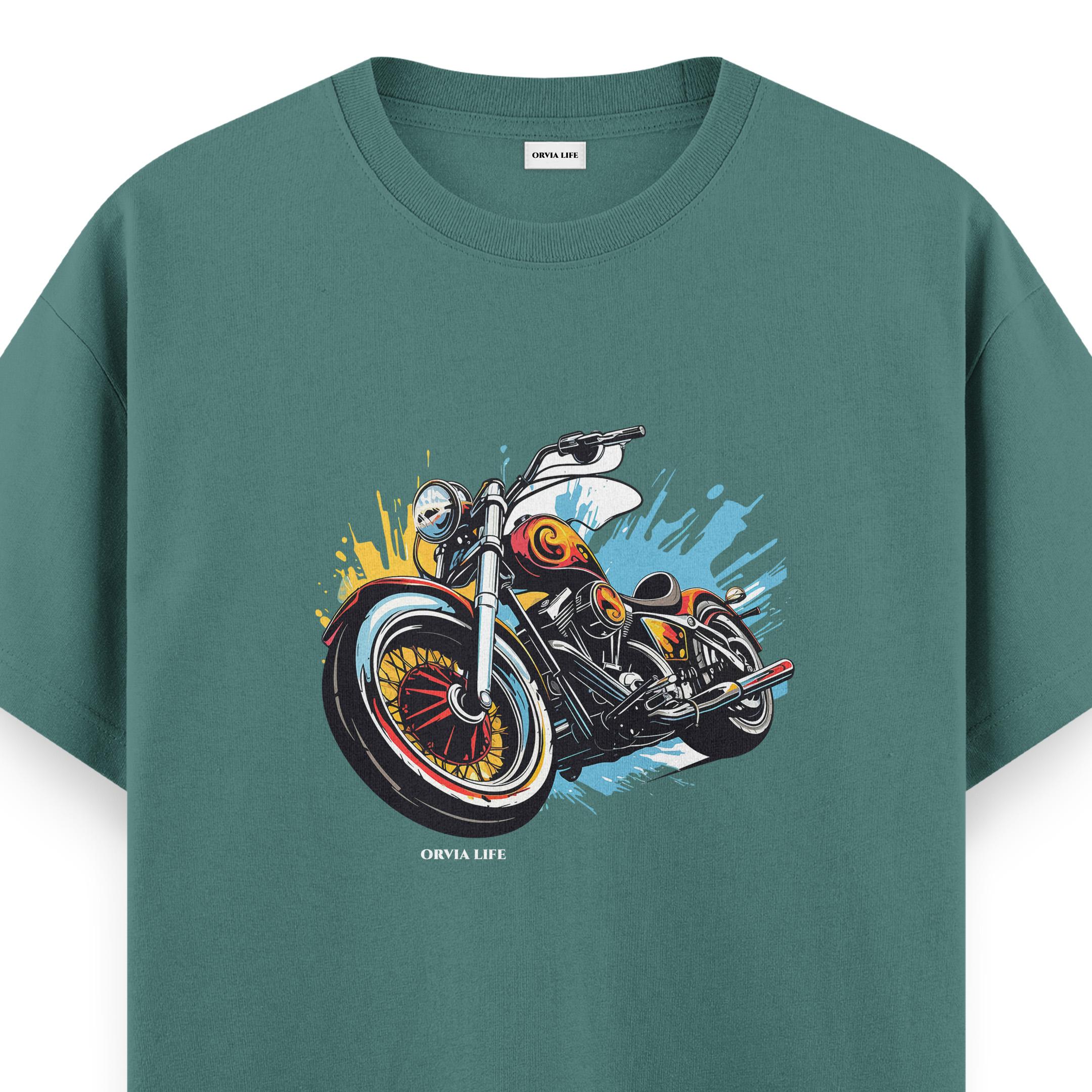 Bike%20-%20Regular%20T-shirt%20Yeşil