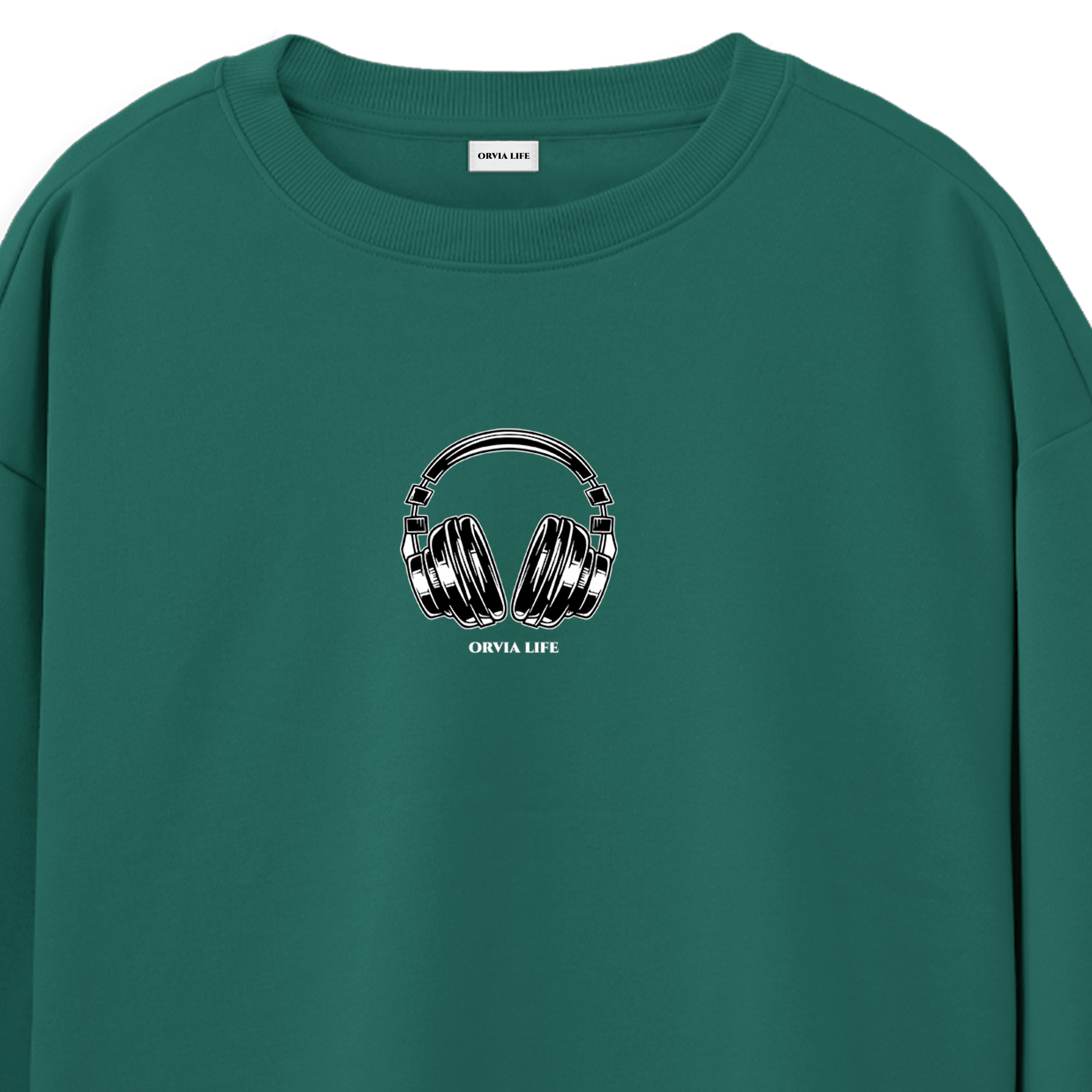 Headset%20-%20Regular%20Sweatshirt%20Yeşil